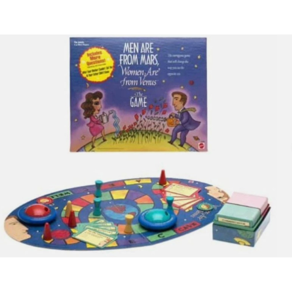Men Are From Mars Women‎ Are From Venus NEW Board Game Vintage Mattel